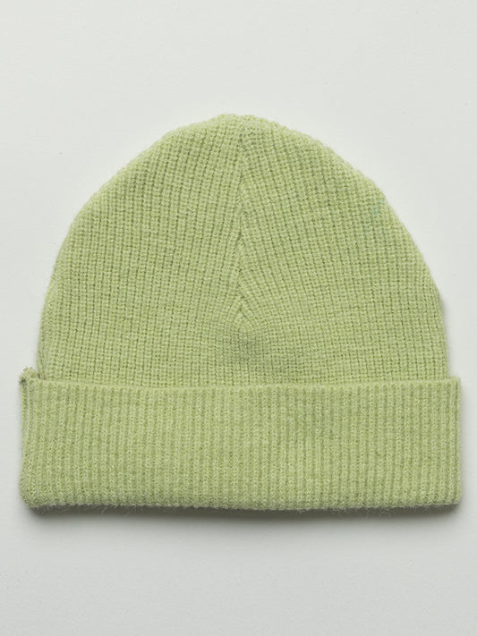 007 Rib Knitted Beanie I Mint Green