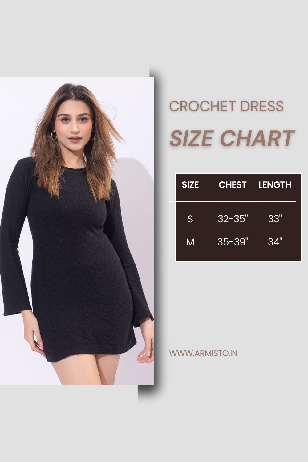 416 Crochet Resort Dress I Black